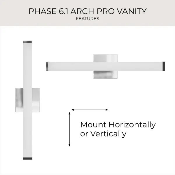 Phase 6.1" LED Bath & Vanity Light - Image 6