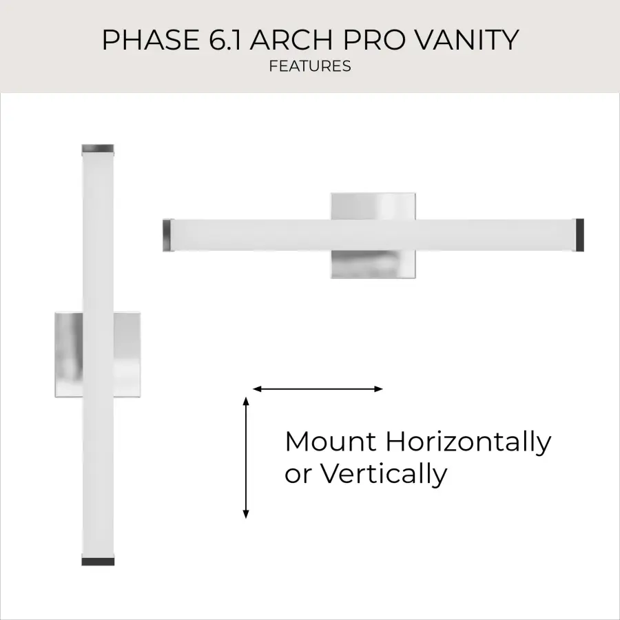 Phase 6.1" LED Bath & Vanity Light - Image 6