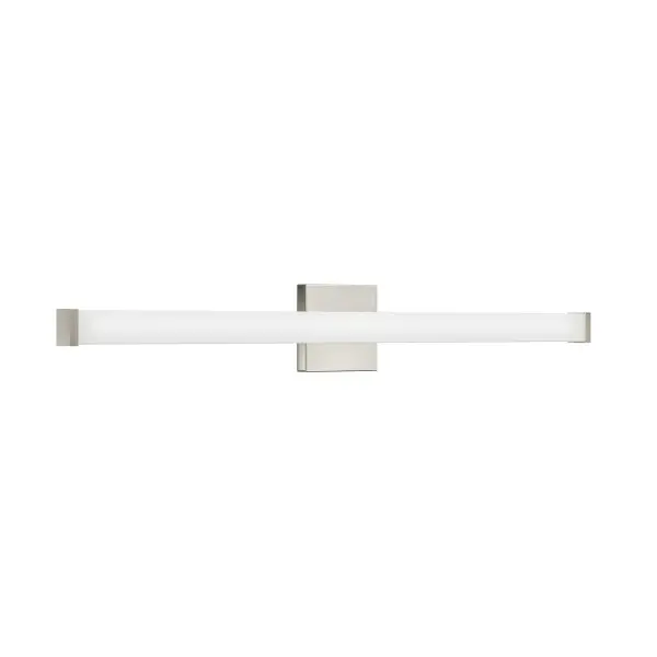 The Phase 6.1 LED vanity light combines contemporary styling with integrated LED technology for efficient, long-lasting bathroom illumination. Its brushed nickel finish and clean lines complement modern bath spaces.