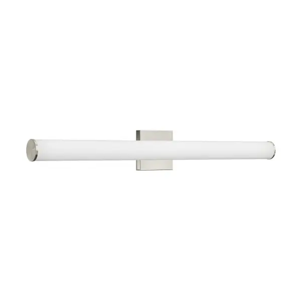 The Phase 6.2 LED Bath & Vanity Light combines contemporary styling with integrated LED technology for efficient, long-lasting bathroom illumination. Its brushed nickel finish and clean lines complement modern interiors.
