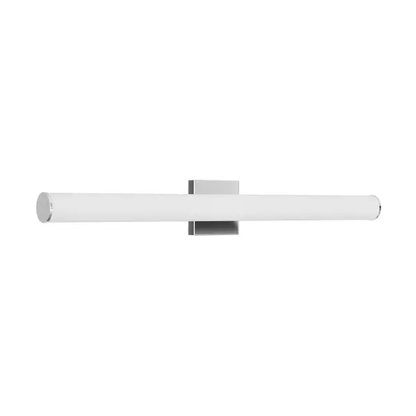 The Phase 6.2 LED Bath & Vanity Light combines contemporary styling with integrated LED technology for efficient, long-lasting bathroom illumination. Its brushed nickel finish and clean lines complement modern interiors. - alternate view