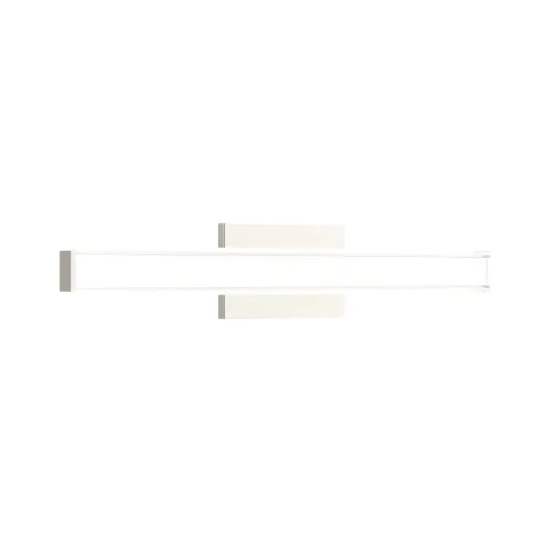 The Phase LED Bath & Vanity delivers modern illumination with integrated LED technology and Title 20/24 compliance. Its compact 6.3" design and brushed nickel finish provide contemporary style for bathrooms.
