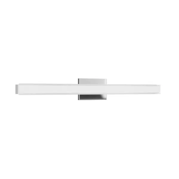 The Phase LED Bath & Vanity delivers modern illumination with integrated LED technology and Title 20/24 compliance. Its compact 6.3" design and brushed nickel finish provide contemporary style for bathrooms. - alternate view