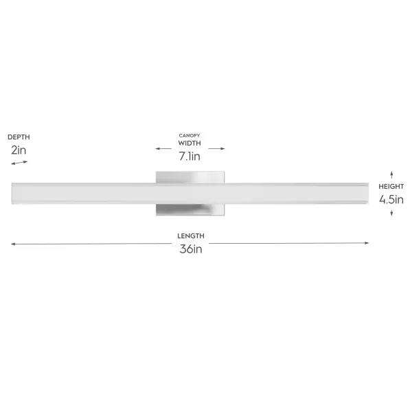 Phase 6.3" LED Bath & Vanity Light - Image 14