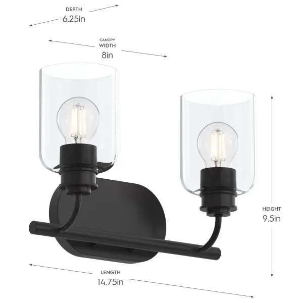 Reines Two-Light Bath & Vanity - Image 14