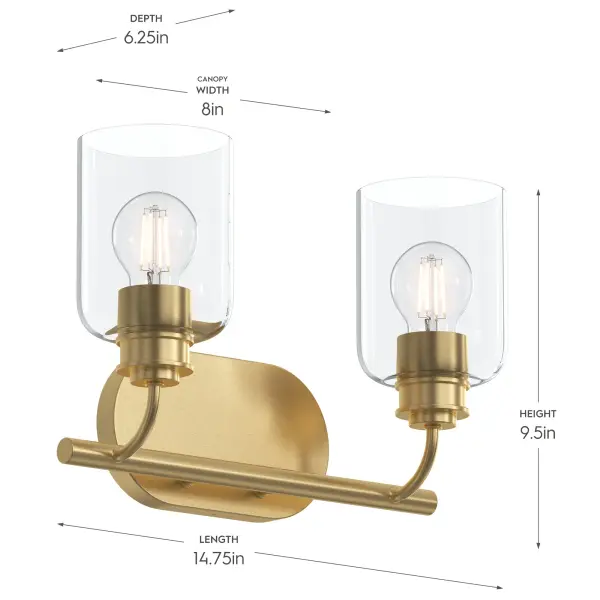 Reines Two-Light Bath & Vanity - Image 25