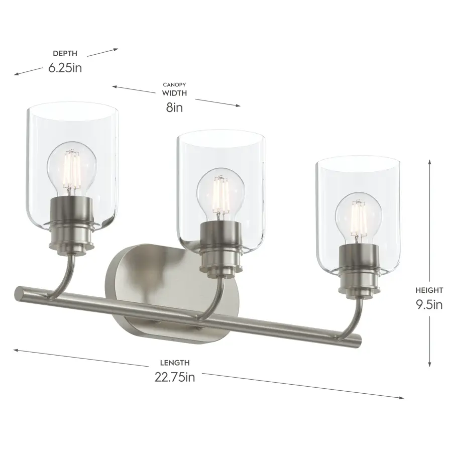 Reines Three-Light Bath & Vanity - Image 24