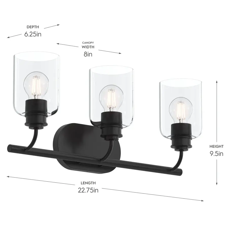 Reines Three-Light Bath & Vanity - Image 4
