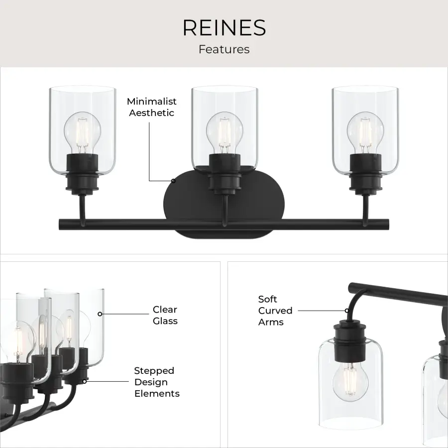 Reines Three-Light Bath & Vanity - Image 7