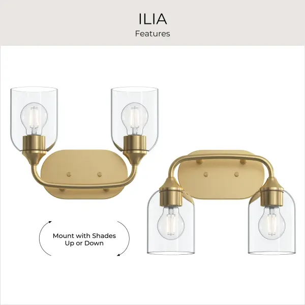 Ilia Two-Light Bath & Vanity - Image 11