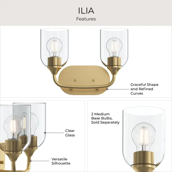 Ilia Two-Light Bath & Vanity - Image 12