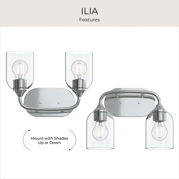 Ilia Two-Light Bath & Vanity - Image 23