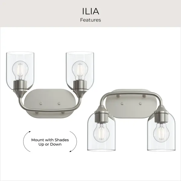 Ilia Two-Light Bath & Vanity - Image 31