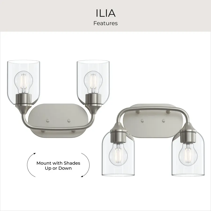 Ilia Two-Light Bath & Vanity - Image 31