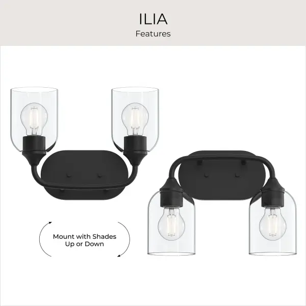 Ilia Two-Light Bath & Vanity - Image 7