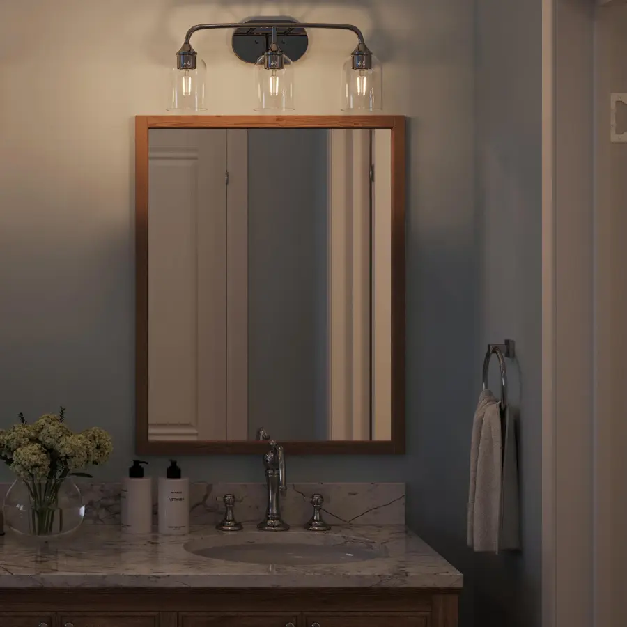 Ilia Three-Light Bath & Vanity - Image 14