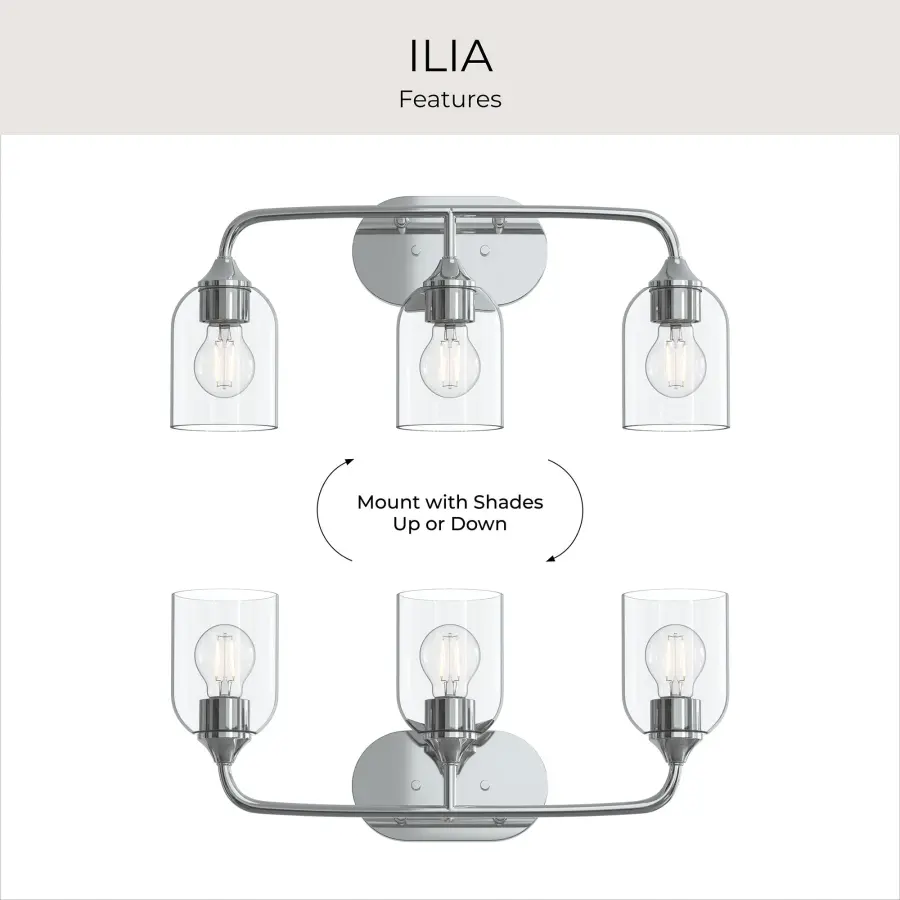 Ilia Three-Light Bath & Vanity - Image 16