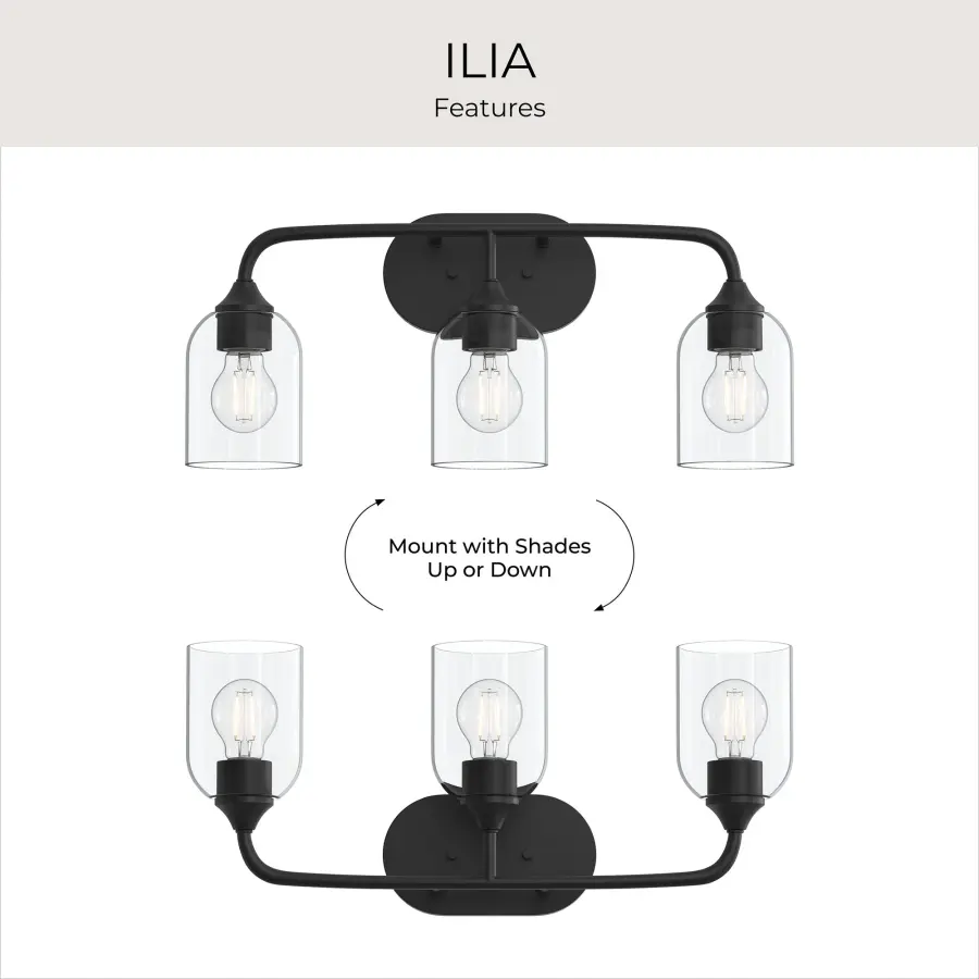 Ilia Three-Light Bath & Vanity - Image 36