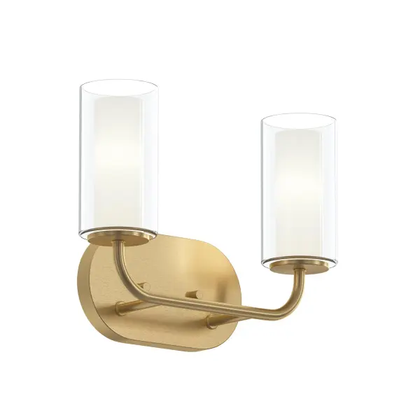 Clean, Modern Vanity Lighting with Timeless Brushed Nickel Finish - Image 1