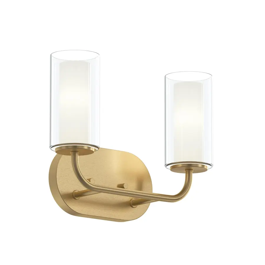 Clean, Modern Vanity Lighting with Timeless Brushed Nickel Finish - Image 1