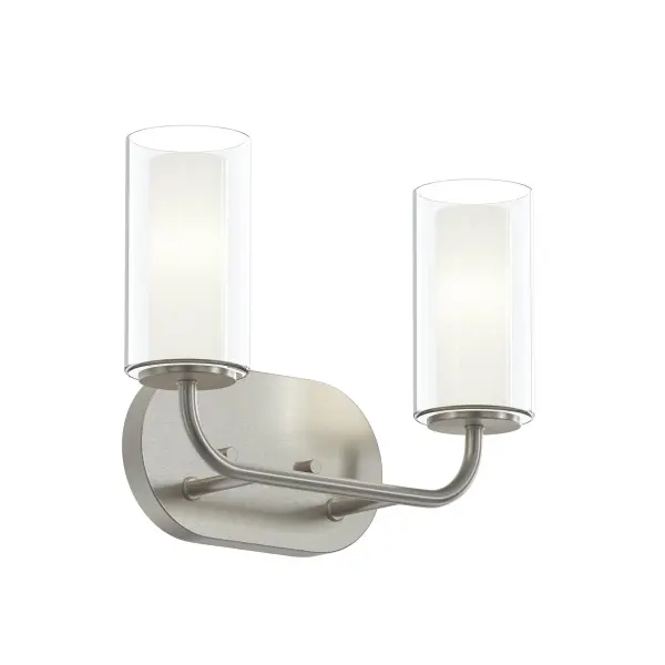 Clean, Modern Vanity Lighting with Timeless Brushed Nickel Finish - Image 3