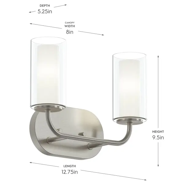 Mack Two-Light Bath & Vanity - Image 15