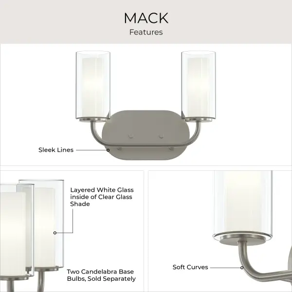 Mack Two-Light Bath & Vanity - Image 18