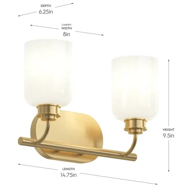 Reines Two-Light Bath & Vanity - Image 16