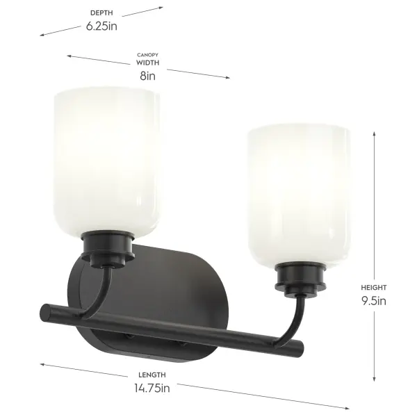 Reines Two-Light Bath & Vanity - Image 5