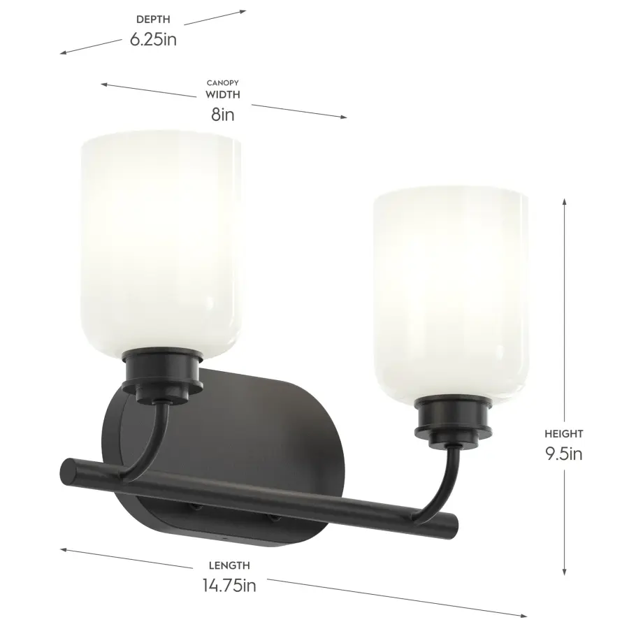 Reines Two-Light Bath & Vanity - Image 5