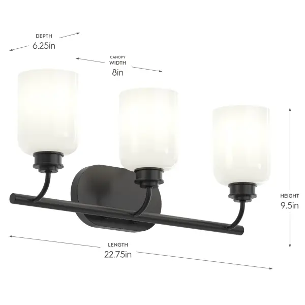 Reines Three-Light Bath & Vanity - Image 15