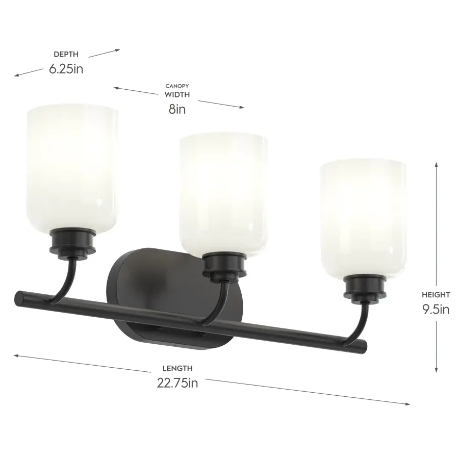 Reines Three-Light Bath & Vanity - Image 15