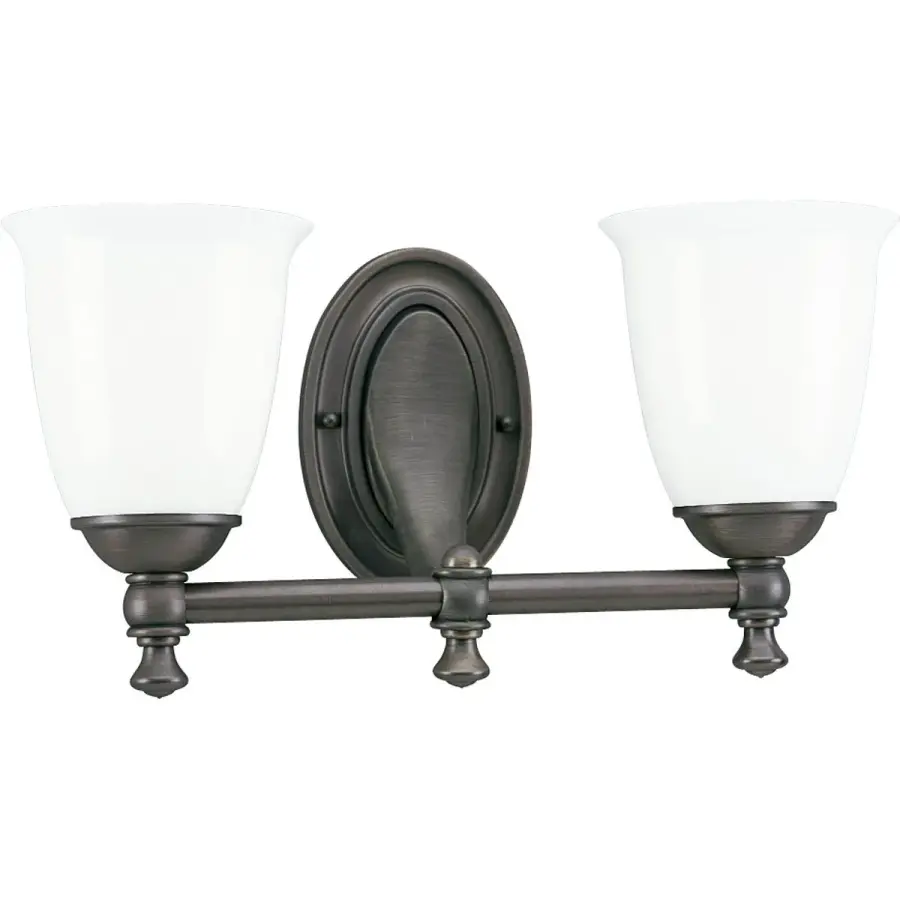 Victorian Collection Two-Light Bath Vanity Light - Image 2