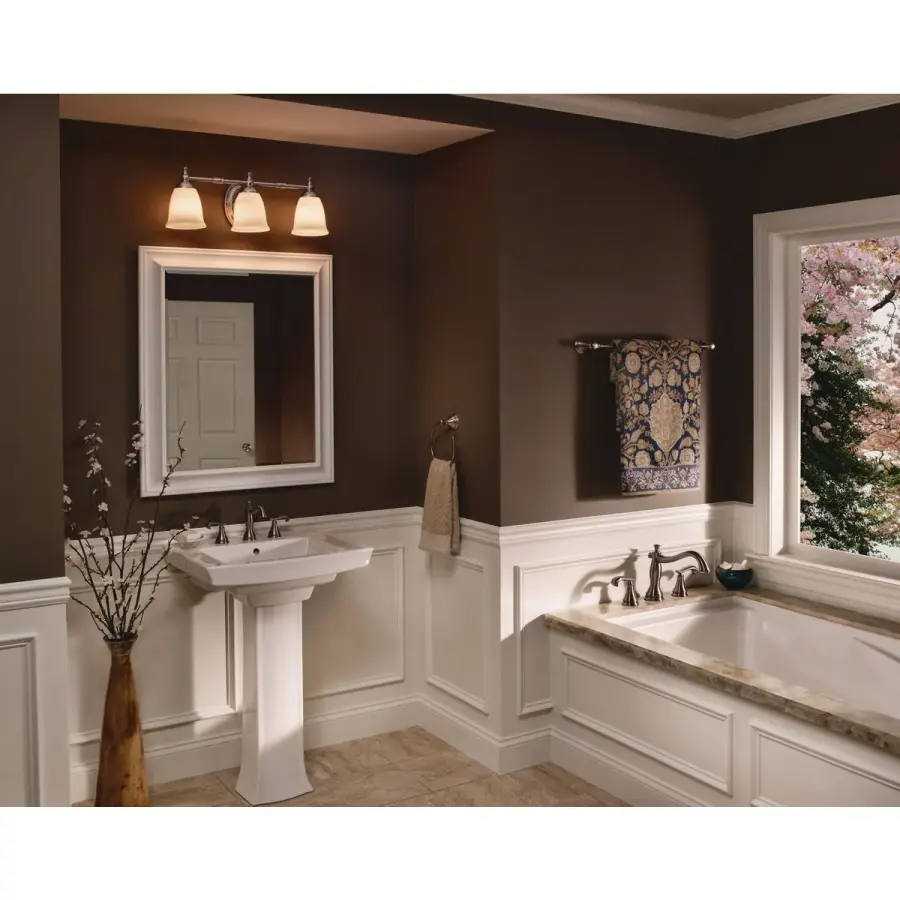 Victorian Collection Three-Light Bath Vanity Light - Image 6