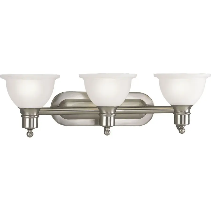 Madison Three-Light Etched Glass Bath Vanity Light - Image 2