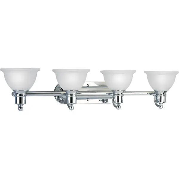 Madison Four-Light Etched Glass Bath Vanity Light - Image 3