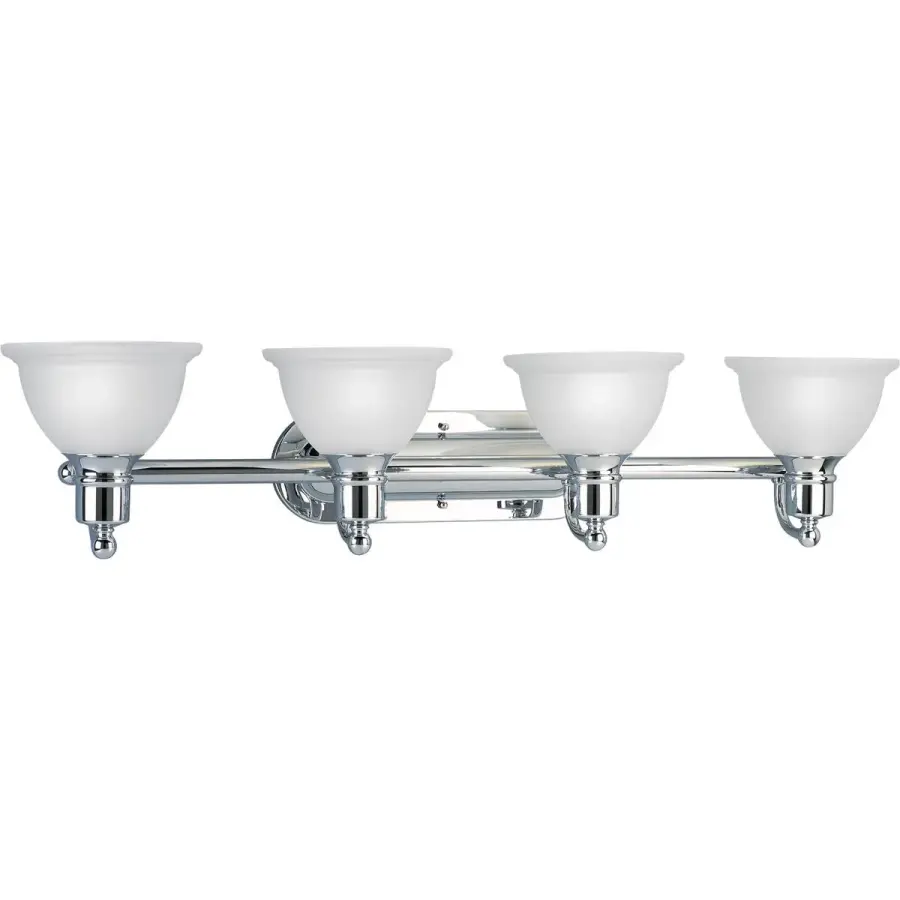 Madison Four-Light Etched Glass Bath Vanity Light - Image 3