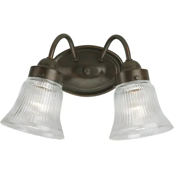 Fluted Glass Two-Light Bath & Vanity - Image 3