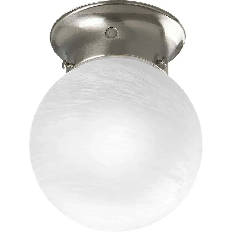 Glass Globes 6" One-Light Close-to-Ceiling - Image 1