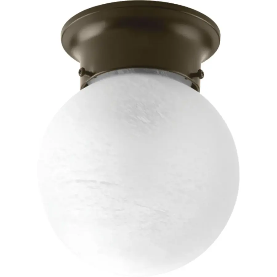 Glass Globes 6" One-Light Close-to-Ceiling - Image 2