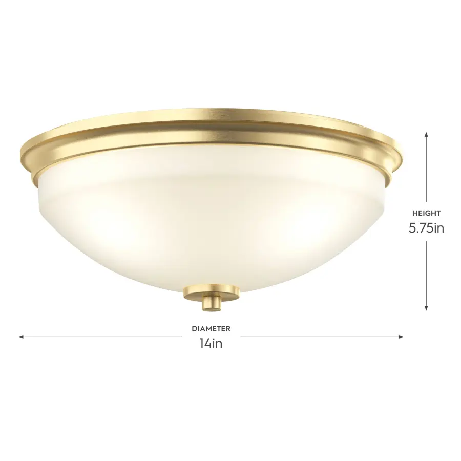 Replay Collection Two-Light 14" Flush Mount - Image 9
