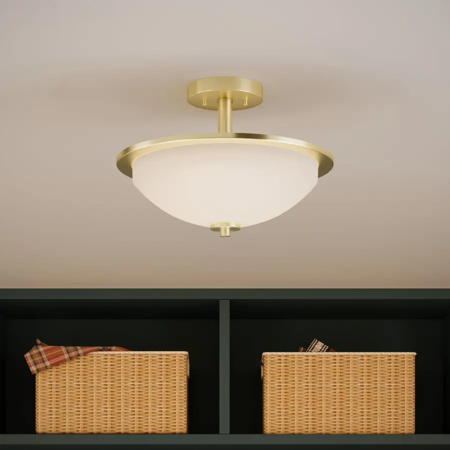 Replay Collection Two-Light Semi-Flush Ceiling Light - Image 6
