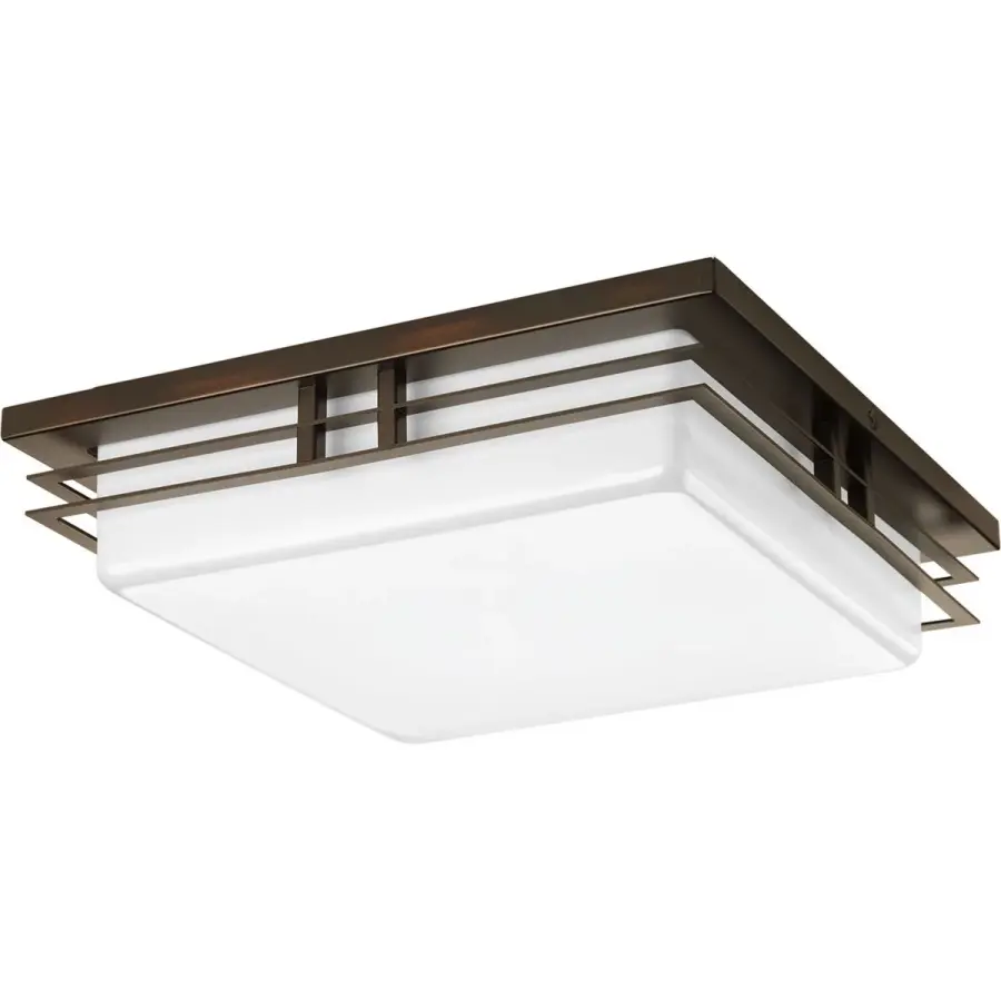 Helm Collection Two-Light 14" LED Flush Mount - Image 2