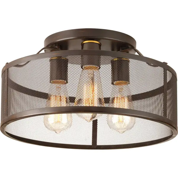 Classic Flush Mount Perfect for Low-Ceiling Spaces
