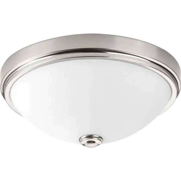 This 13-inch flush mount combines energy-efficient LED technology with elegant linen glass for a modern, low-profile lighting solution. Perfect for spaces with lower ceilings or where a clean aesthetic is desired.