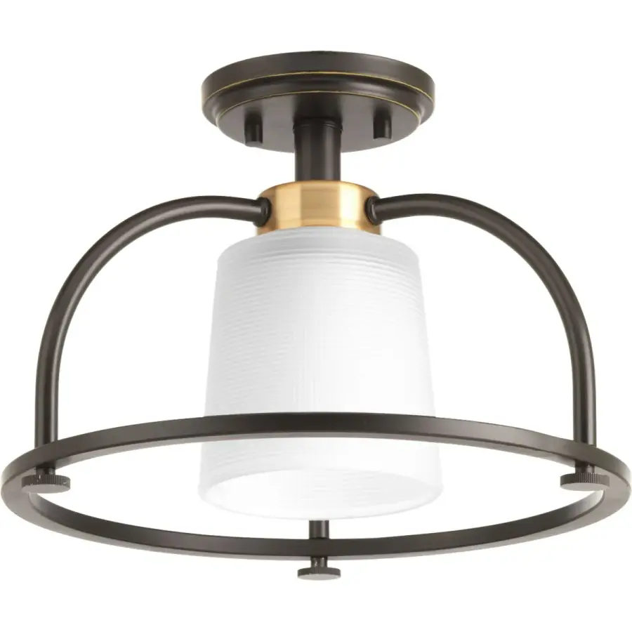 West Village 13.5" One-Light Semi-Flush Convertible