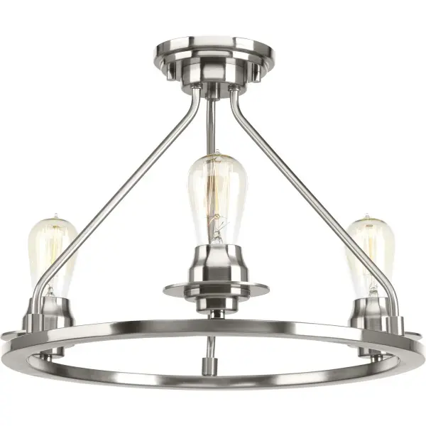 Debut Collection Three-Light Semi-Flush Convertible - Image 2