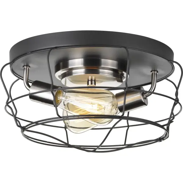 Gauge Collection Two-Light Flush Mount - Image 1