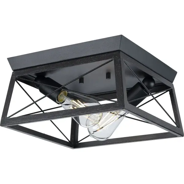 The Briarwood flush mount brings warmth and character to low-ceiling spaces with its antique bronze finish and farmhouse styling. Perfect for bedrooms, hallways, and foyers where ceiling clearance is limited.