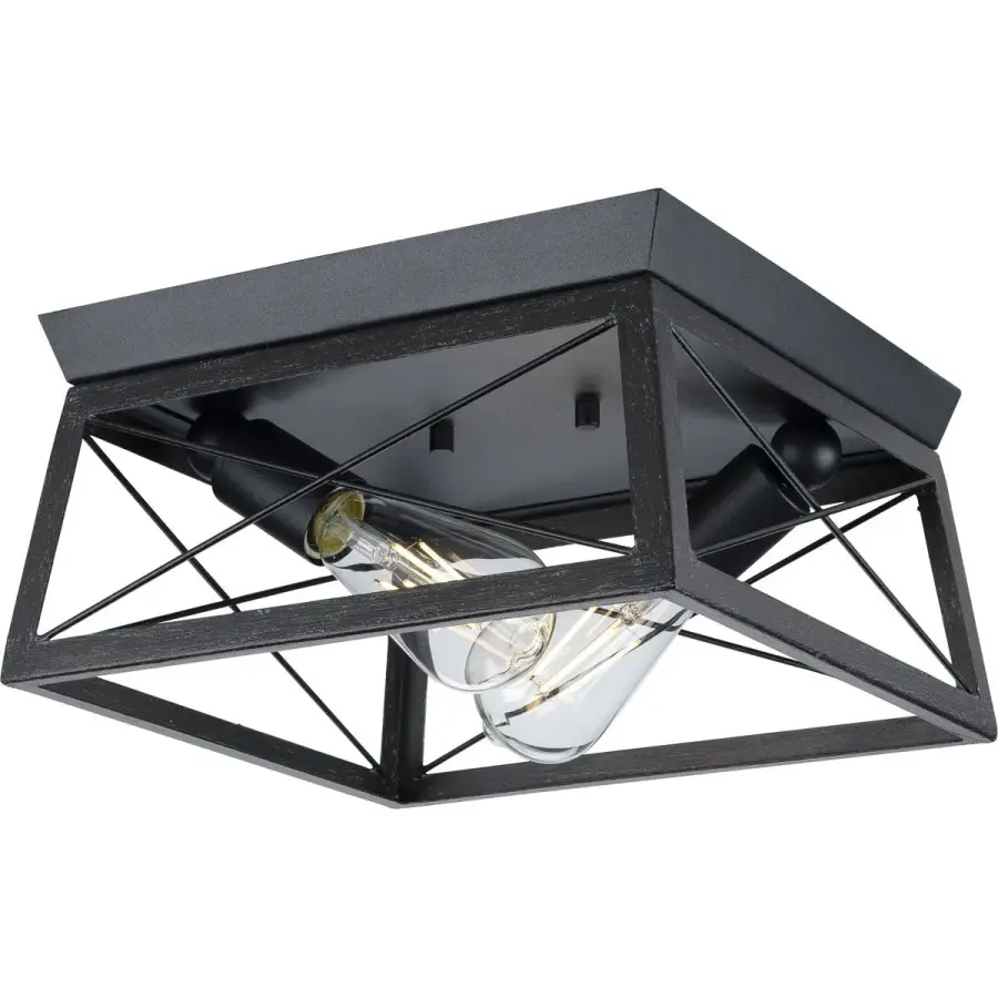 Briarwood Two-Light Flush Mount Ceiling Light - Image 1